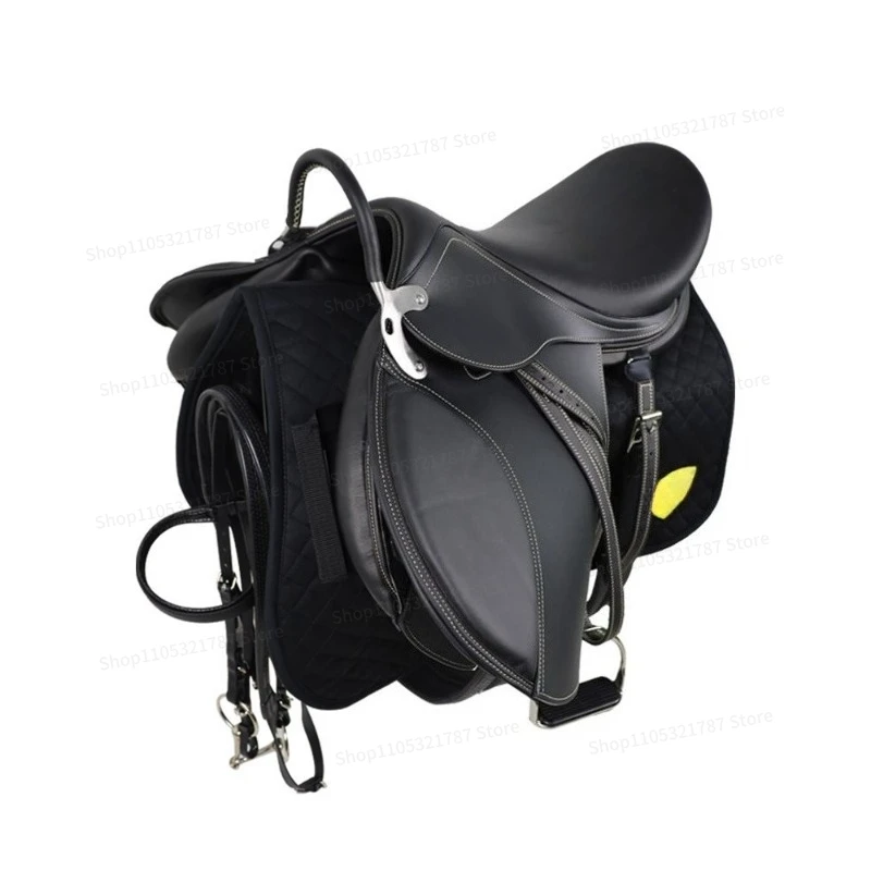 For Saddle for Riding, Full Set of Accessories, Light Saddle Saddle Saddle, Soft Equestrian Supplies