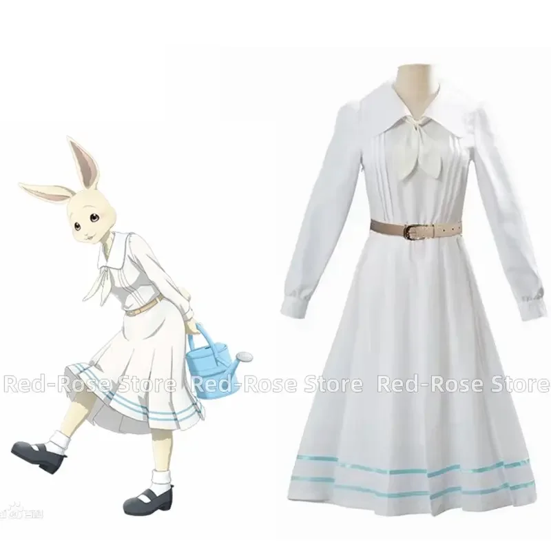 

Unisex Anime Cos BEASTARS Haru Rabbit Cosplay Costumes Halloween Christmas Party Sets Uniform Suits