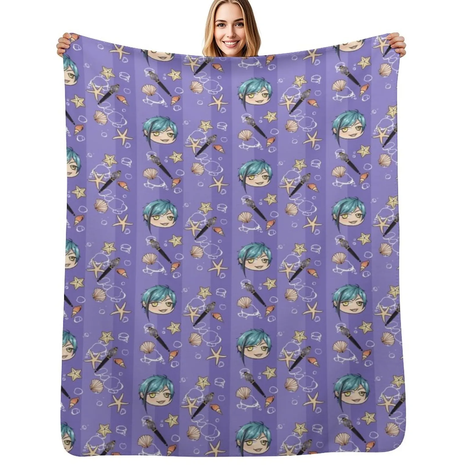 The Twin Sea snake Throw Blanket Lightweight Cozy Blanket for Bed Sofa