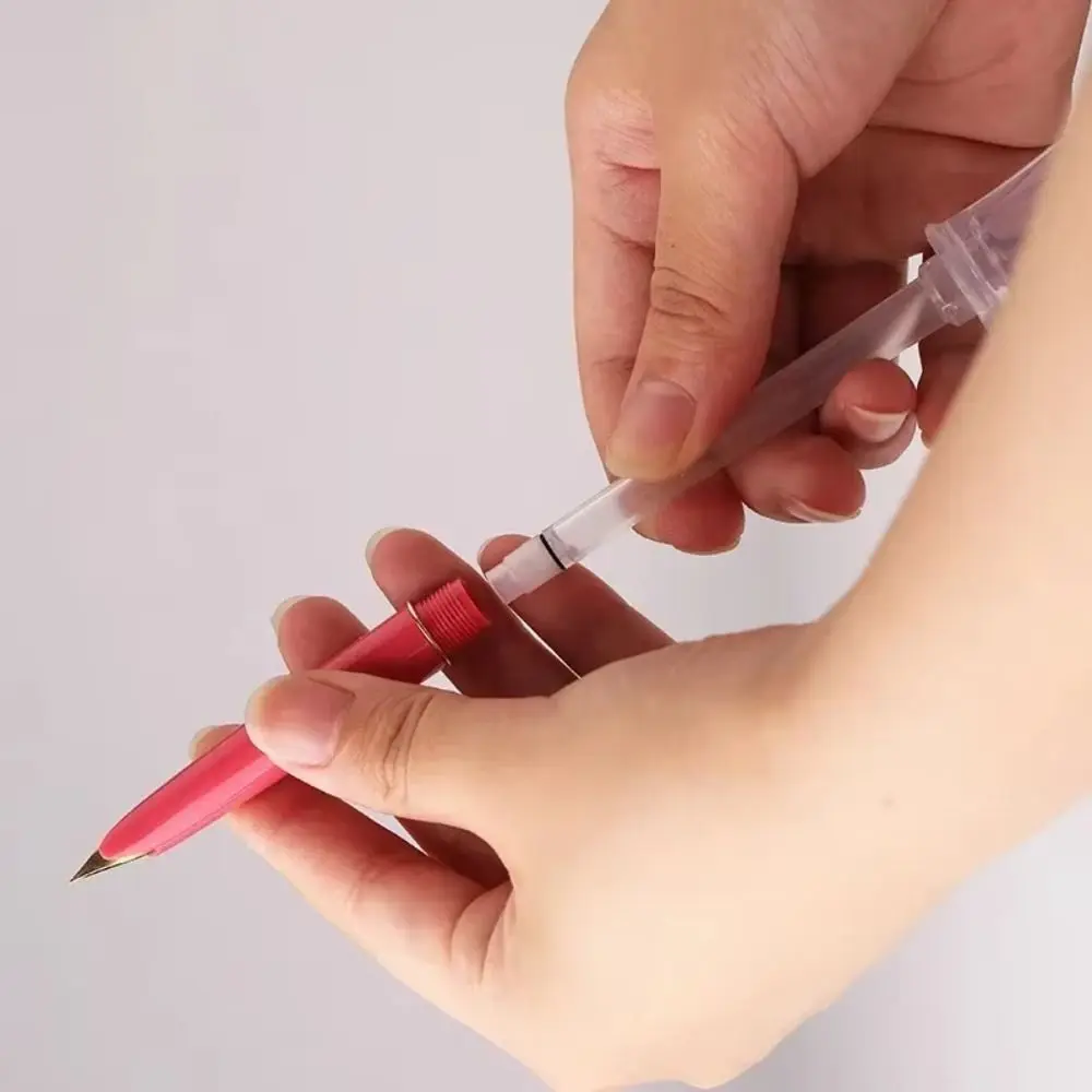 Pen Washer Clean Fountain Pen Nibs Dropper Ink Absorber Ink Cartridge for Multi Brand Pens Cleaning Tools Writing Supplies