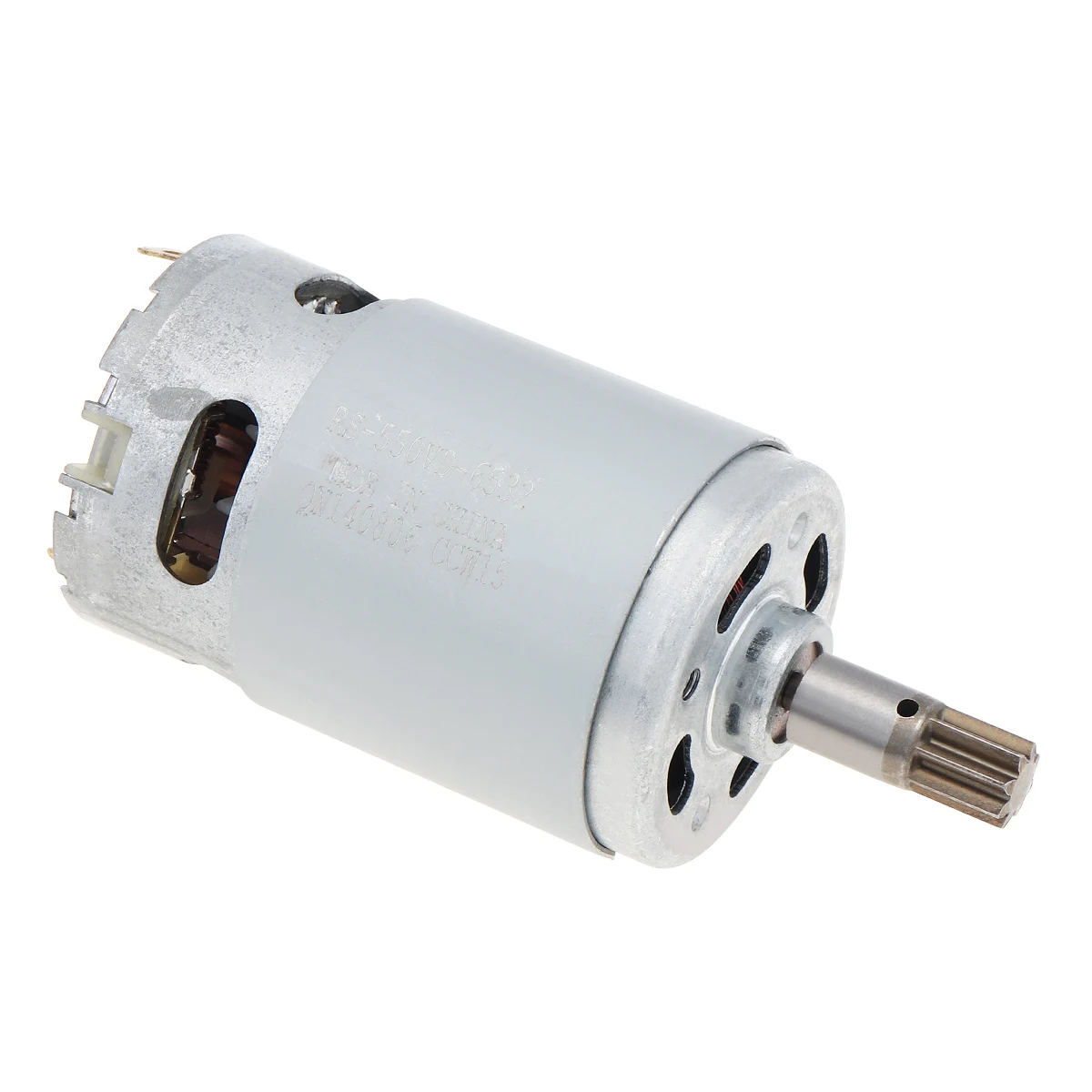 8 Teeth RS550 DC Motor 16.8-20V 19800RPM Electric Tools Motors for Electric Hammer Electric Tools 5