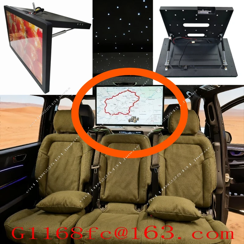 27-inch Android Roof Car Monitor 12V 24v Wireless LCD Bus Advertising Screen HZ-2701 1920*1080