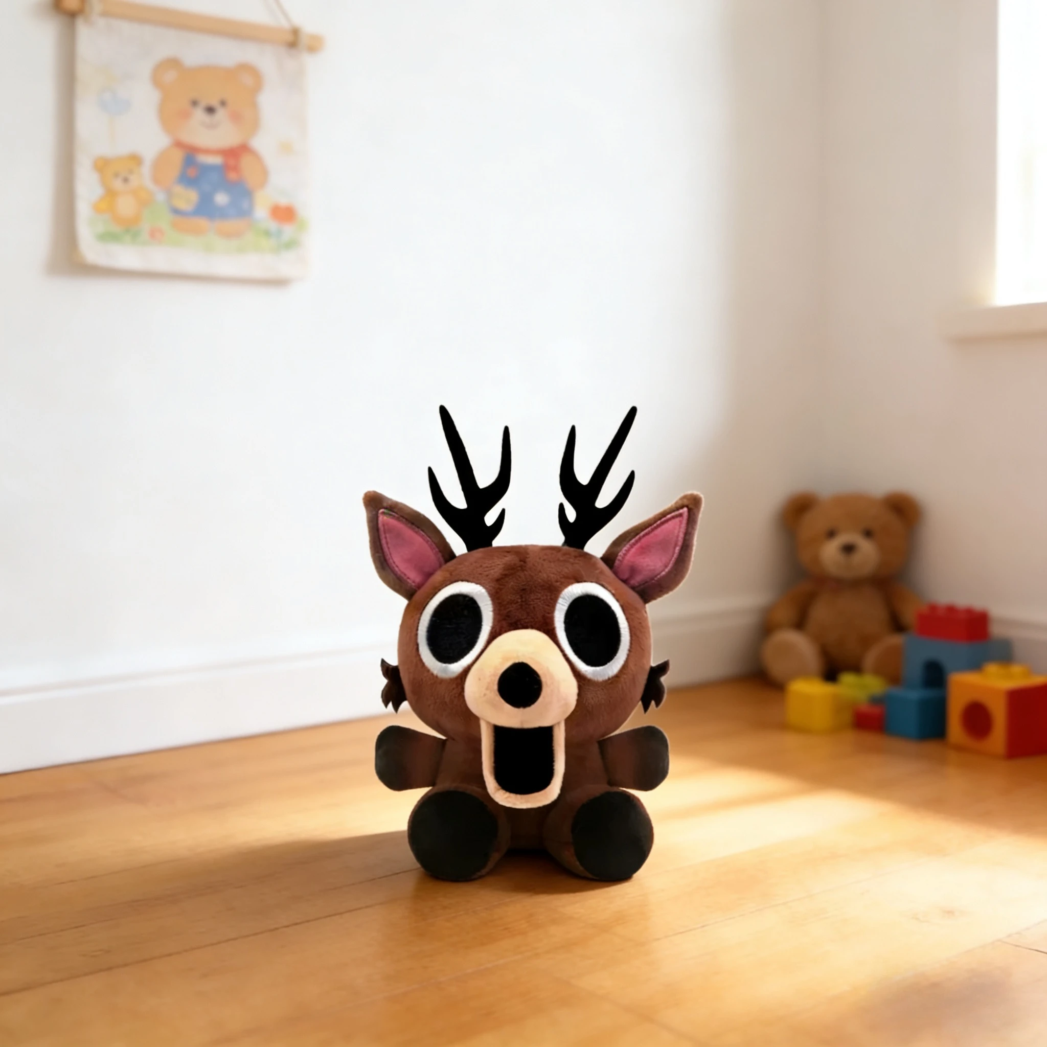 

@ Cute 99 Nights In The Forest Plush Cub Deer Plush Funny Game Chrismas Gift Anime Peripherals Soft Doll 2026 New Cute Deer Doll
