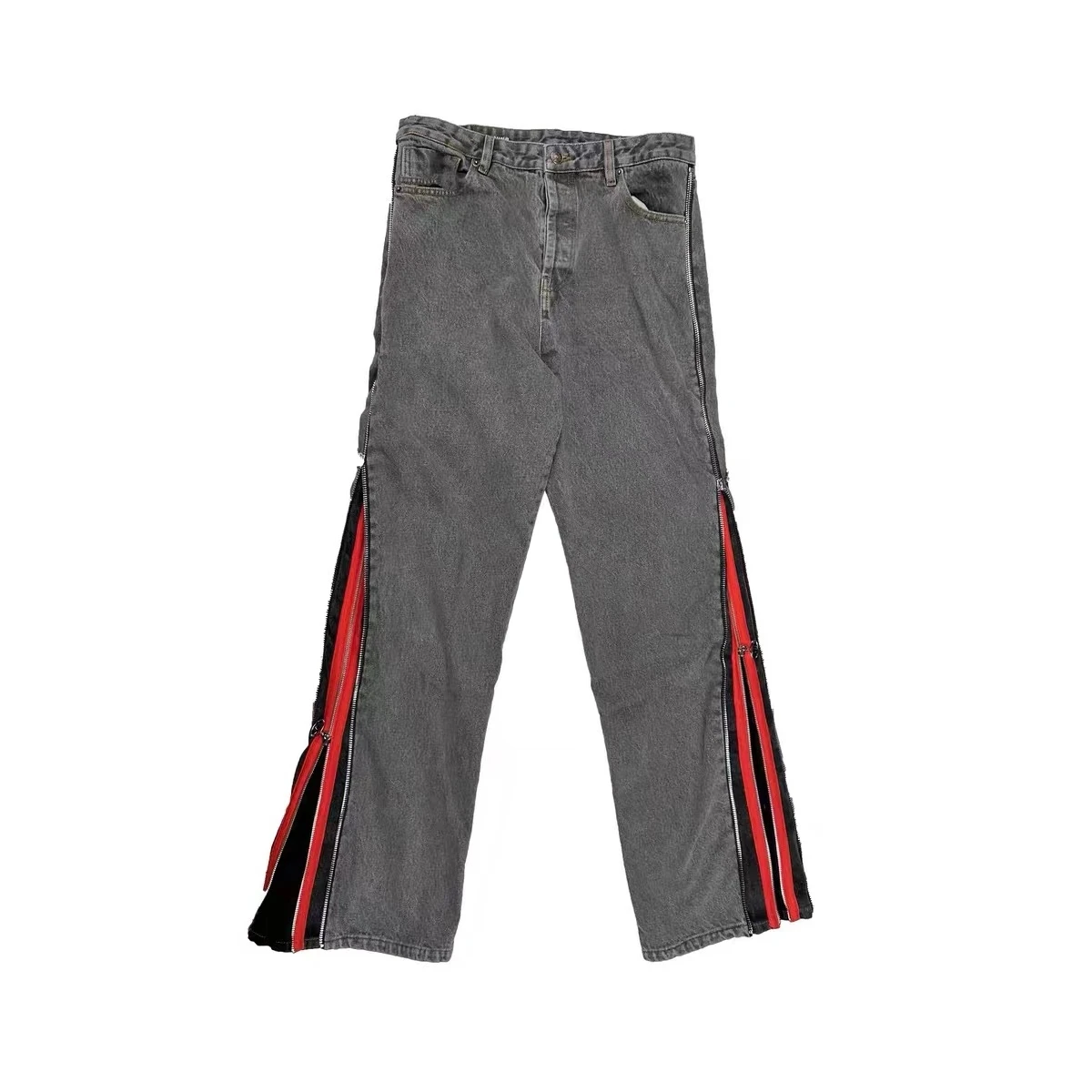 

NIGO Zip Panel Denim Trousers Pants Ngvp #nigo9745