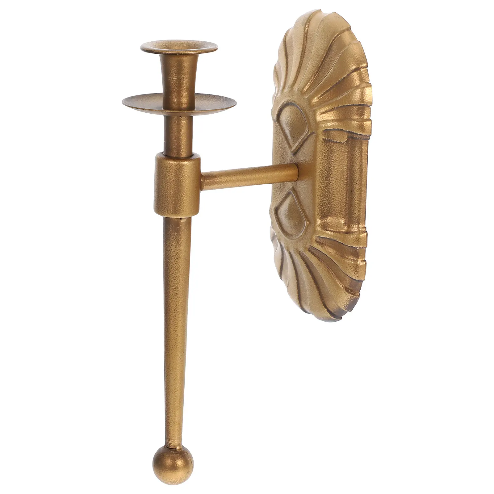 

1pc Wall Hanging Holder Metal Vintage Decorative Candlestick Wall-Mounted For Home Bedroom Office Party Taper Wall Sconce