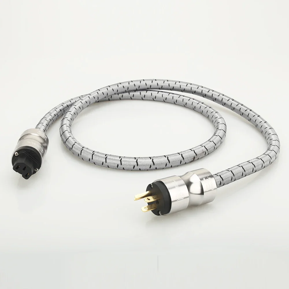 HiFi JP Krell CRYO-156 Audiophile Power Cable EU Schuko US Audio CD Amplifier AMP Power Cord High Definition AC