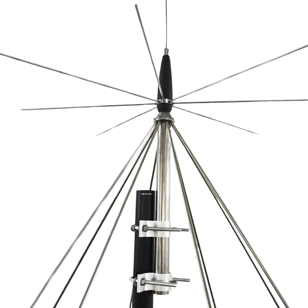 Discone Antennas D3000 Scanner Antenna /CB UHF VHF Antennas 25-1300MHz for Scanner SDR Radio, Receiver HF VHF UHF w/ 30FT Cable
