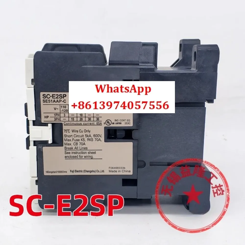 Contator AC genuíno original SC-E2SP AC36V 110V 220V 50A