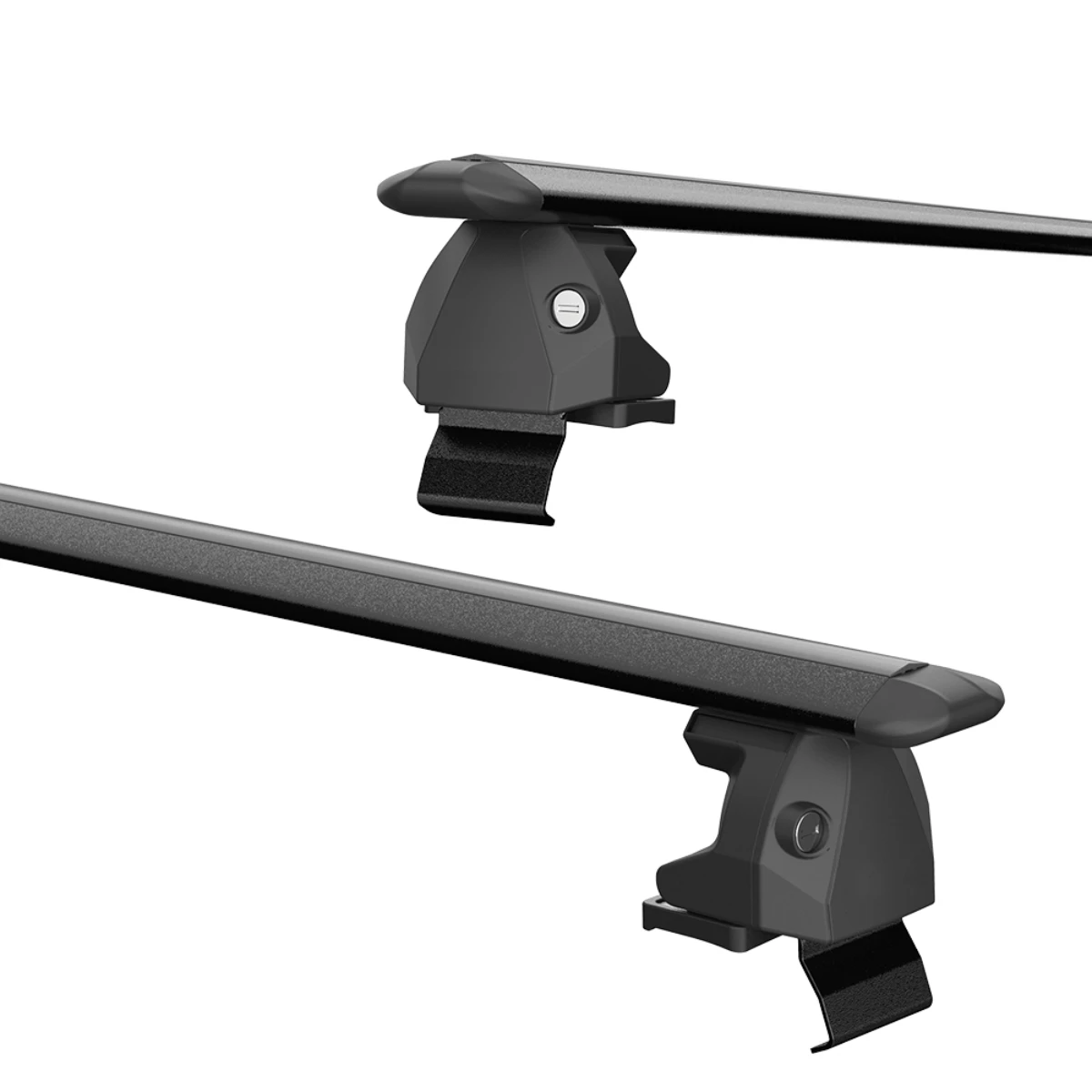 Universal 125cm Heavy Duty Aluminum Alloy Roof Rack Crossbar With 75kg Capacity For Bare Roof Cars