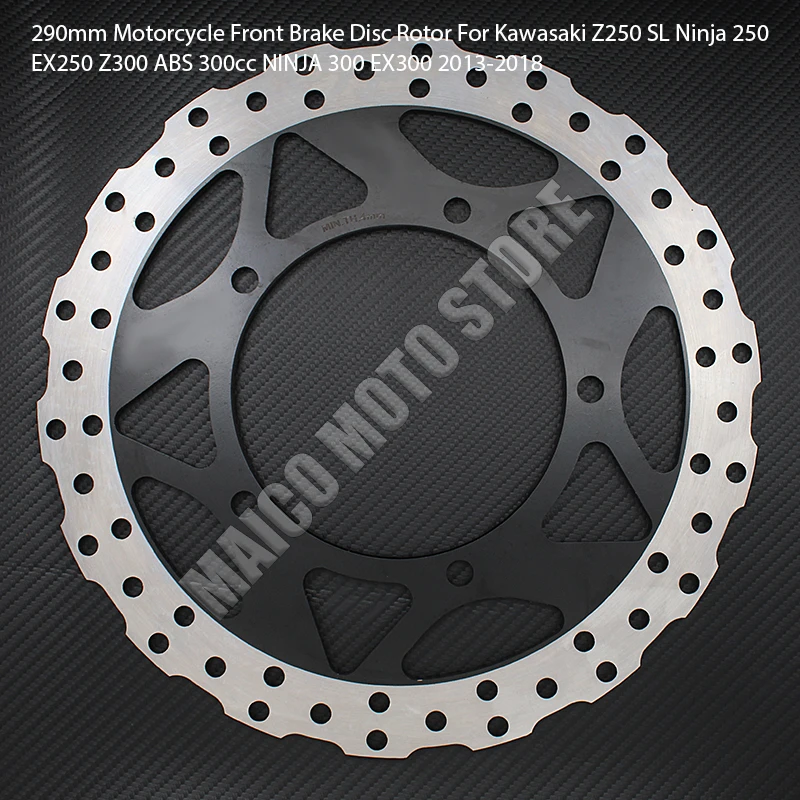 Motorcycle Front Brake Disc For Kawasaki Ninja250 SL Ninja 250 ABS 250cc Z250 Z300 NINJA300 EX300 Z 300 Brake Discs Rotor