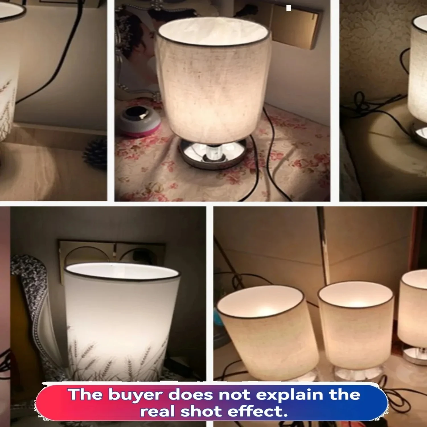 1PCS Desk Lamp Bedside Lamp Creative Simple Modern Personality Night Lamp Romantic Warm Nursing  Desk Lamp Fixed