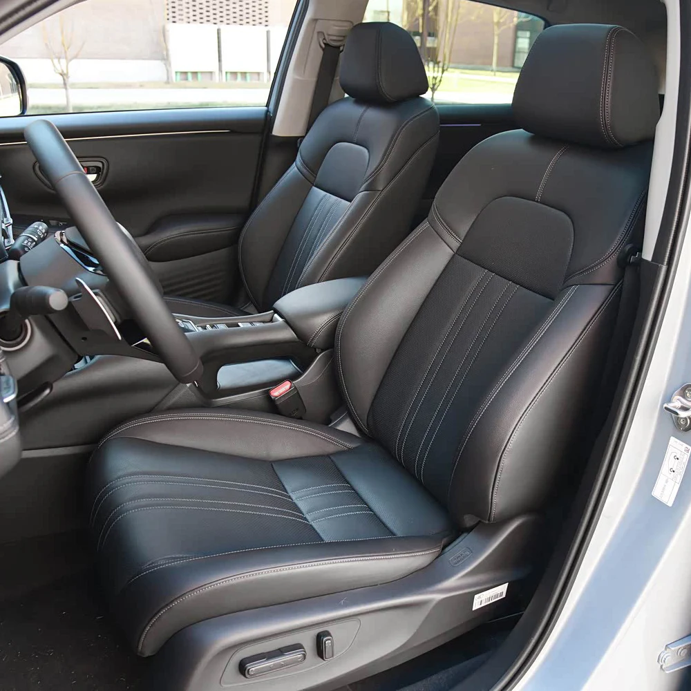

Custom Car Seat Cover For Honda ZRV 2022 2023 ZR-V PU Leather Protector Cushion Full Set Seat Covers Car Styling Accessories