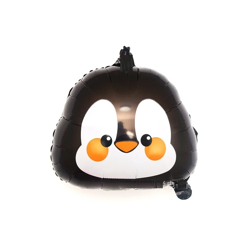 Cartoon Penguin Balloon for Children, Aluminum Film Balloon, Birthday Party Supplies, Cute Penguin