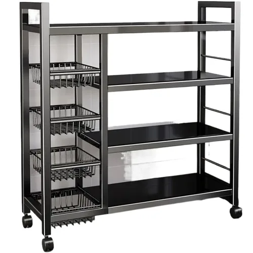 주방 저장 선반 강력한 견고함 다기능 다층 스테인리스 강철 주방 저장 선반 주방 저장 선반 주방 저장 선반 