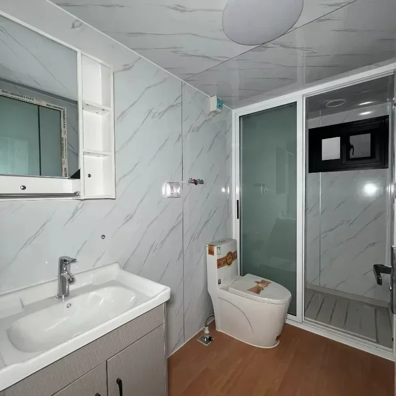 China 20FT/40FT Modern Luxury Expandable Folding Prefab Steel Villa Portable Mobile Tiny granny flat house Container Home House