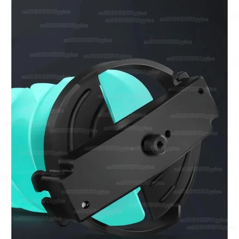 Ice Fishing Auger Drill Nylon Floating Auger with 2 Blades and Positioning Device, Rotating Diameter Is 6 Inches.