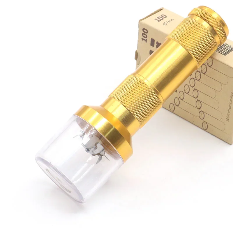 Hot Sale Aluminum alloy Handheld Tobacco Chopper Cigarette Accessories Outdoor Portable Tools