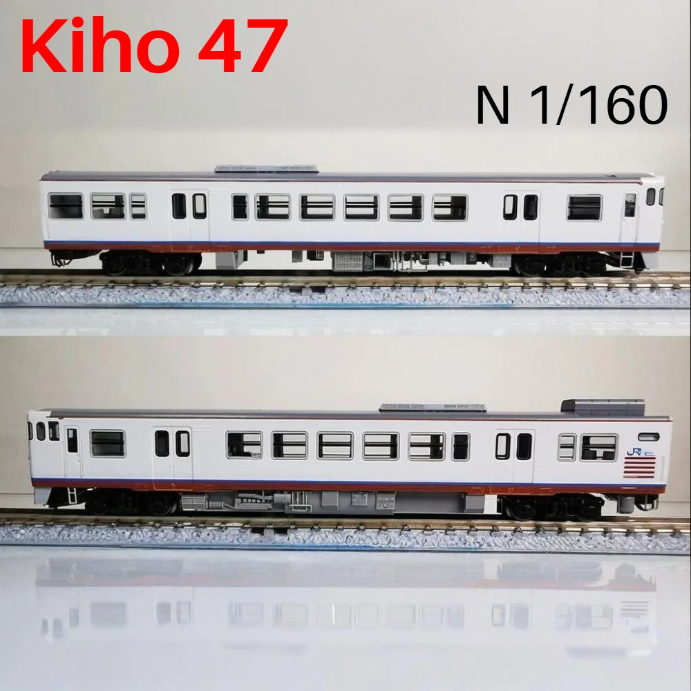 TOMIX N Type 1/160 Model Train, Kiha47 O Type Okayama Color Diesel Locomotive 92192 2 Car Powered Toy Train Boy's Toy Gift