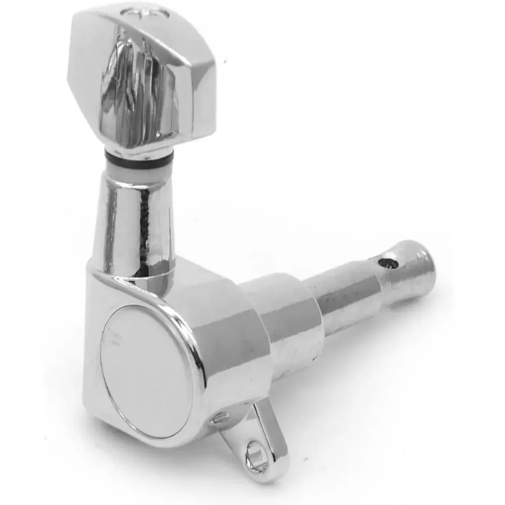 أوتاد ضبط سلسلة الجيتار المعدنية 3L3R تكوين مغلق تمامًا آلة موالف الجيتار مقبض الرأس مفاتيح موالف الجيتار الكلاسيكي #2