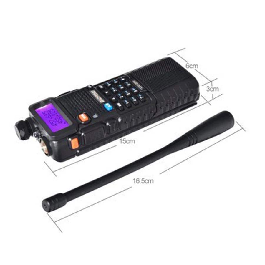 Walkie Talkie Baofeng UV-5R 8W With 3800mAh Long Battery Dual Band Ham VHF UHF FM Radio Handheld Hunting Transceiver Two-WayUV5R - view 4
