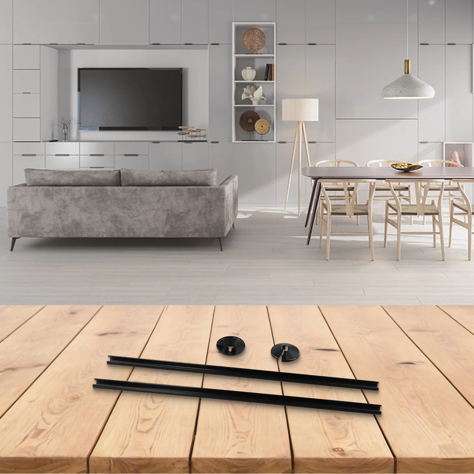 

Complete Pipe Cover Kit Tool Part Radiator Pipe Covers Plastic Pipe Covers Complete Installation Kit Conceals Unsightly Pipes