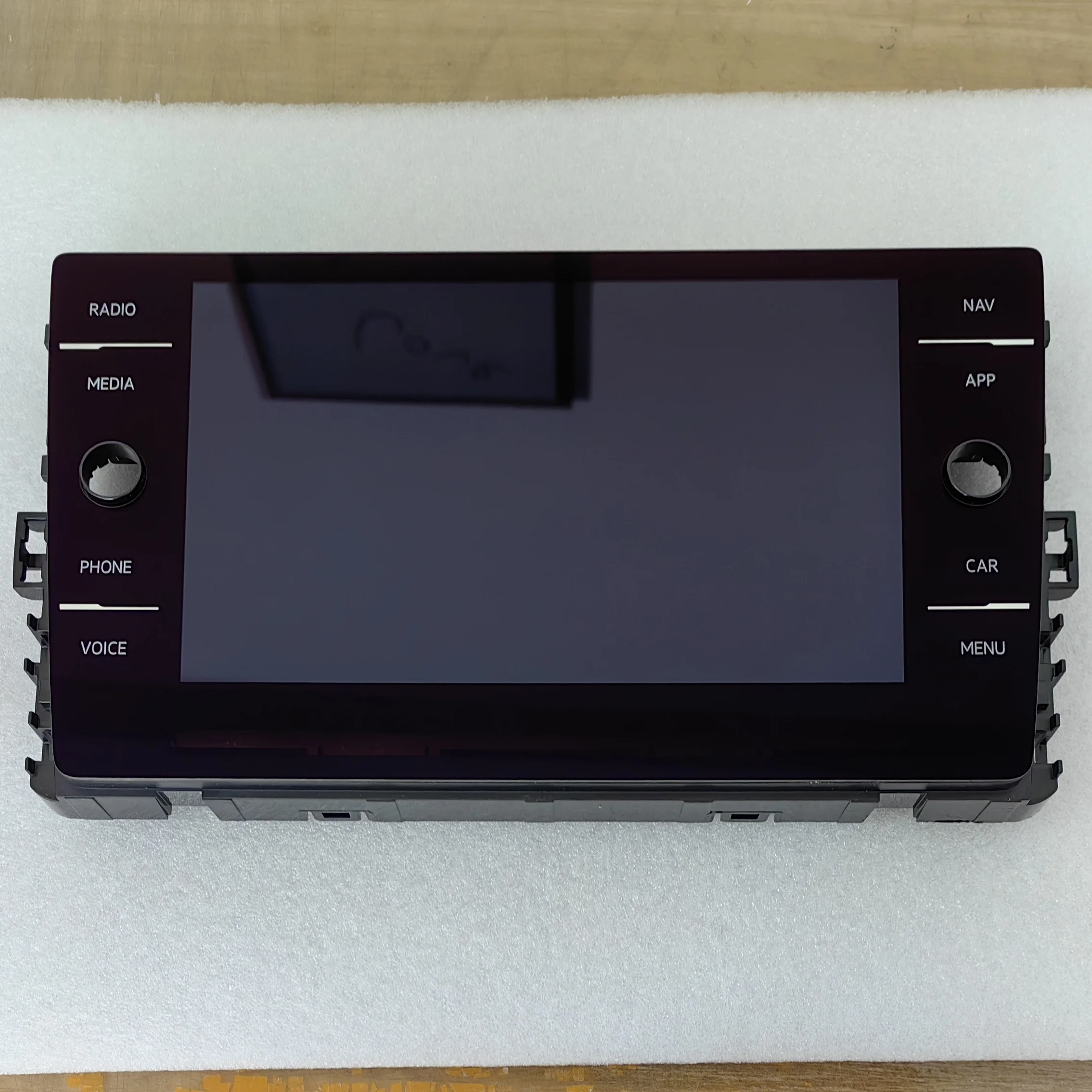 Imagem -01 - Polegadas 5g6919605a App 5g6919605b Botão Nav Lcd com Painel de Toque Visor para vw Mk7 Golf Passat b8 Polo Mk6 8