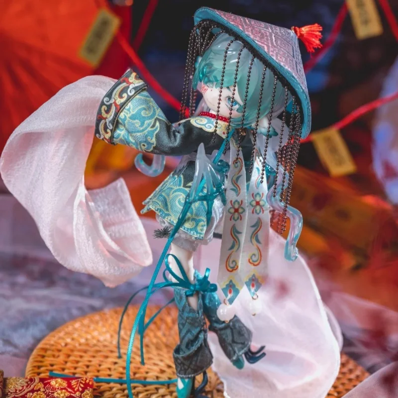 Autentyczna skrzynka na monety 1/12 Bjd Zielony Zombie Seria Figurka Anime Cool Cool Limitowana Edycja Ruchome Stawy Model Figurka Akcji Prezent