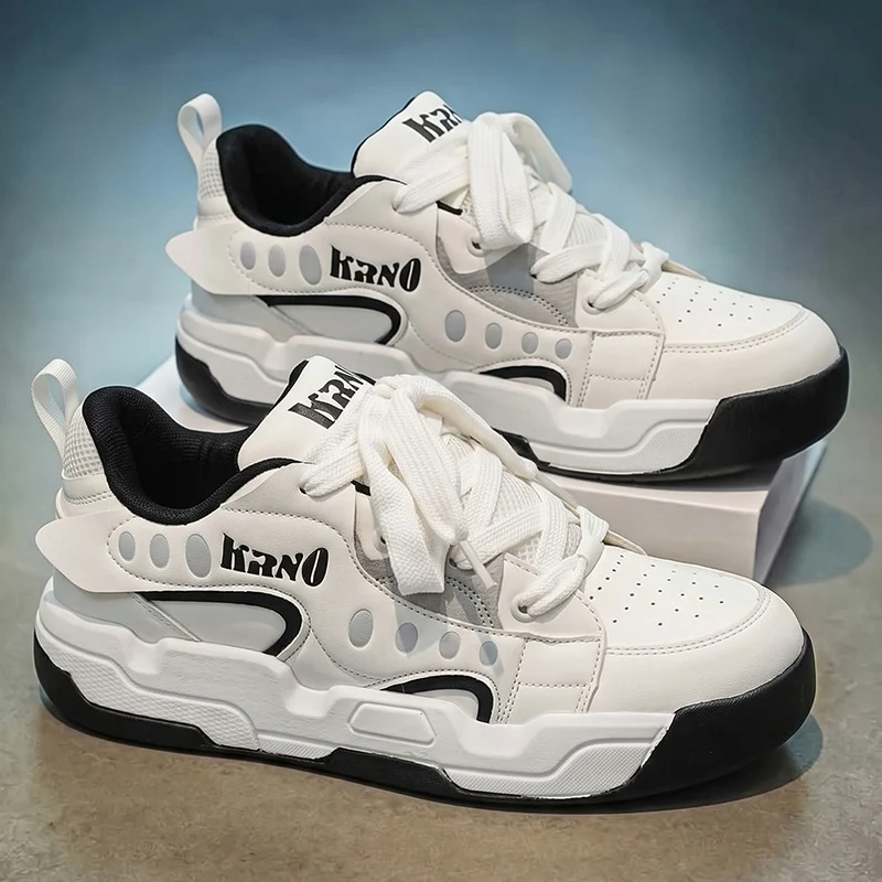 2026 New Fashionable and Comfortable Casual Cold Adhesive Thick soled Board Shoes, Versatile for Men and Women