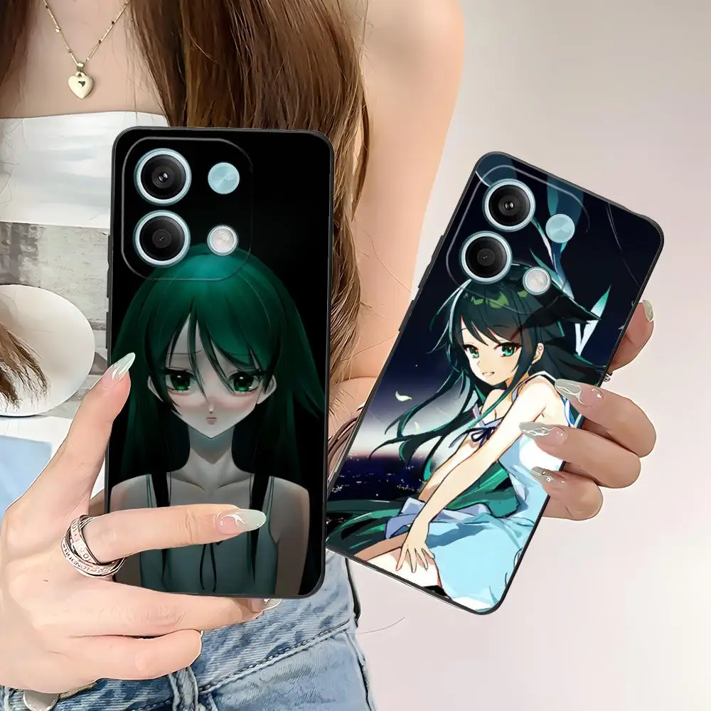 Saya no Uta حافظة هاتف محمول لهاتف POCO M7 M6 M5 M4 M3 X7 X6 X5 X4 X3 Pro GT 5G غطاء طباعة ملون للهواتف المحمولة الفاخرة الجميلة