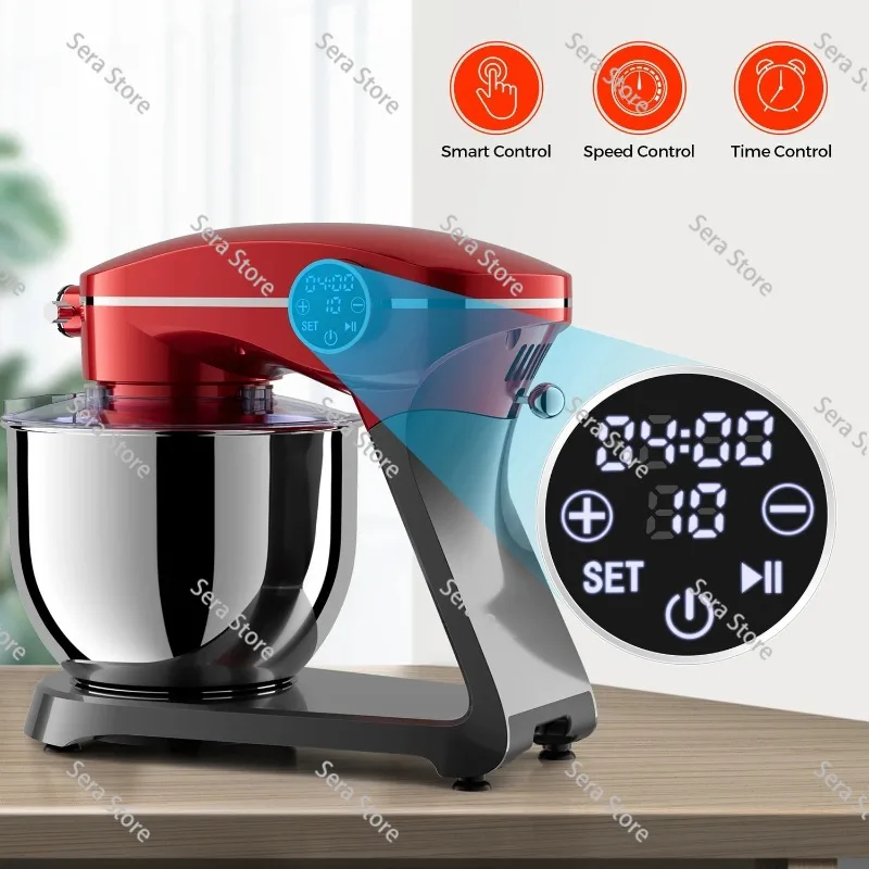 High Quality 6.5L Stand Mixer Ultra-Silent Multifunction Home Type Dough Kneading Machine Mixing Bowl
