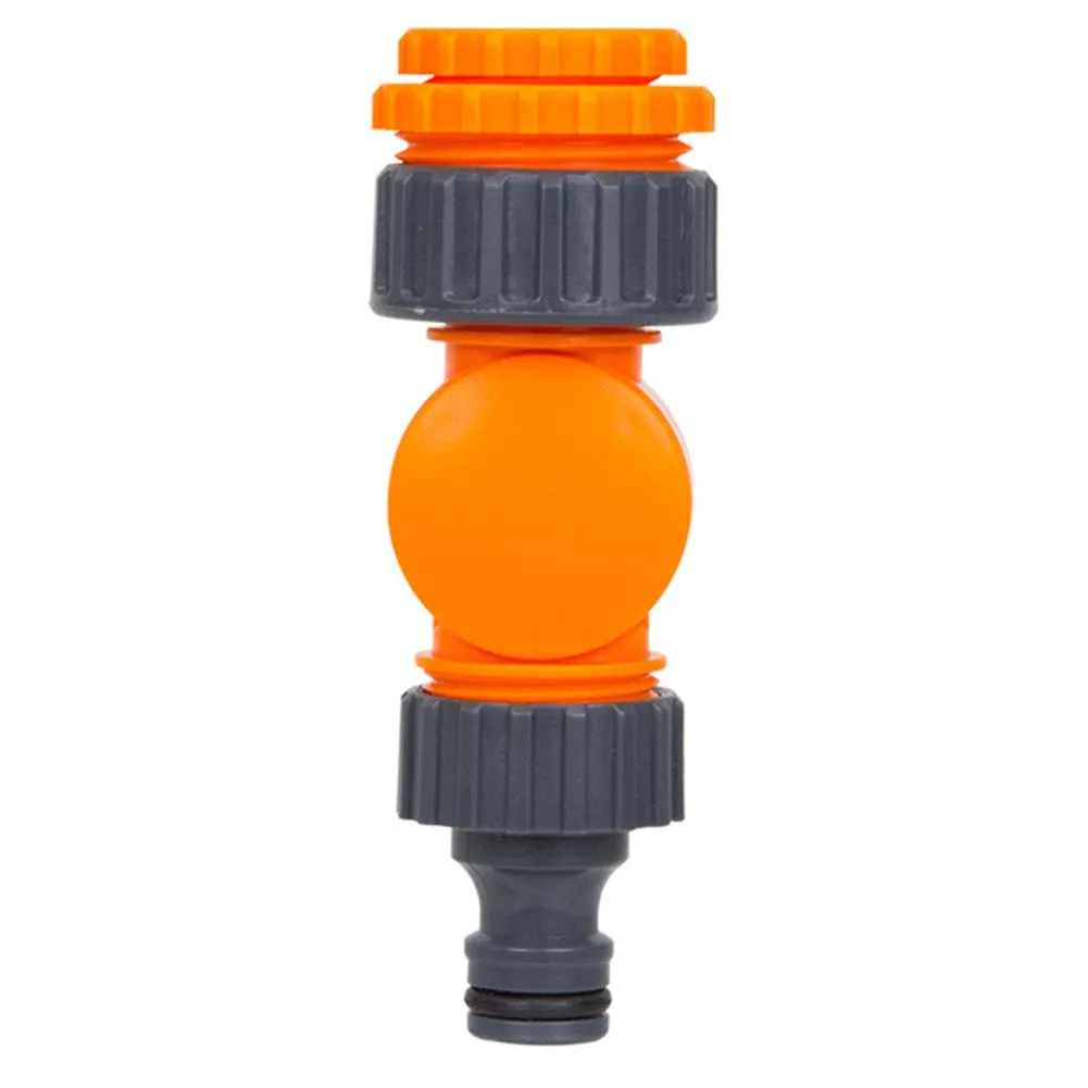 Plastic Garden Hose Quick Connect Garden Hose For Various Watering Tasks Orange Lightweight Watering Equipment Smooth Water Flow