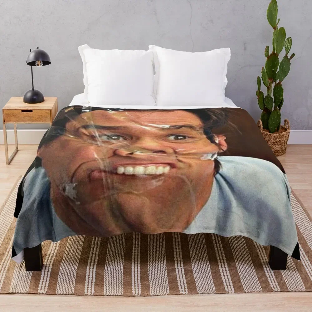 

jim carrey meme Throw Blanket Soft Big Luxury Thicken Decorative Beds Blankets