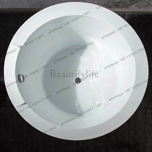 Small Acrylic Round Hotel Engineering Villa Spa SPA Bath Bath Bath