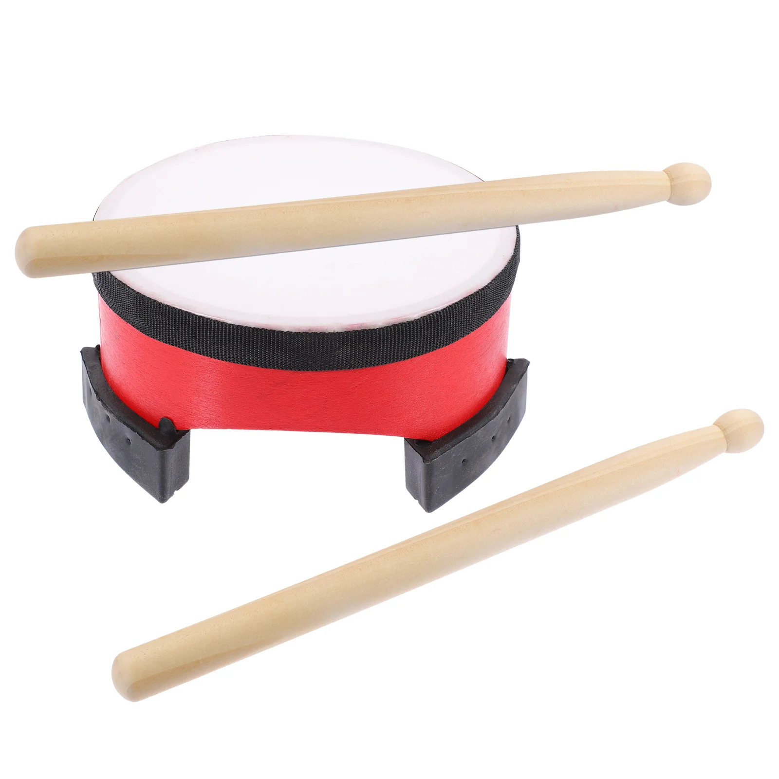 1 ensemble d'instruments de Percussion à tambour de sol, Instrument éducatif musical, développement précoce de la musique, maillets de tambour pour le rythme des tout-petits