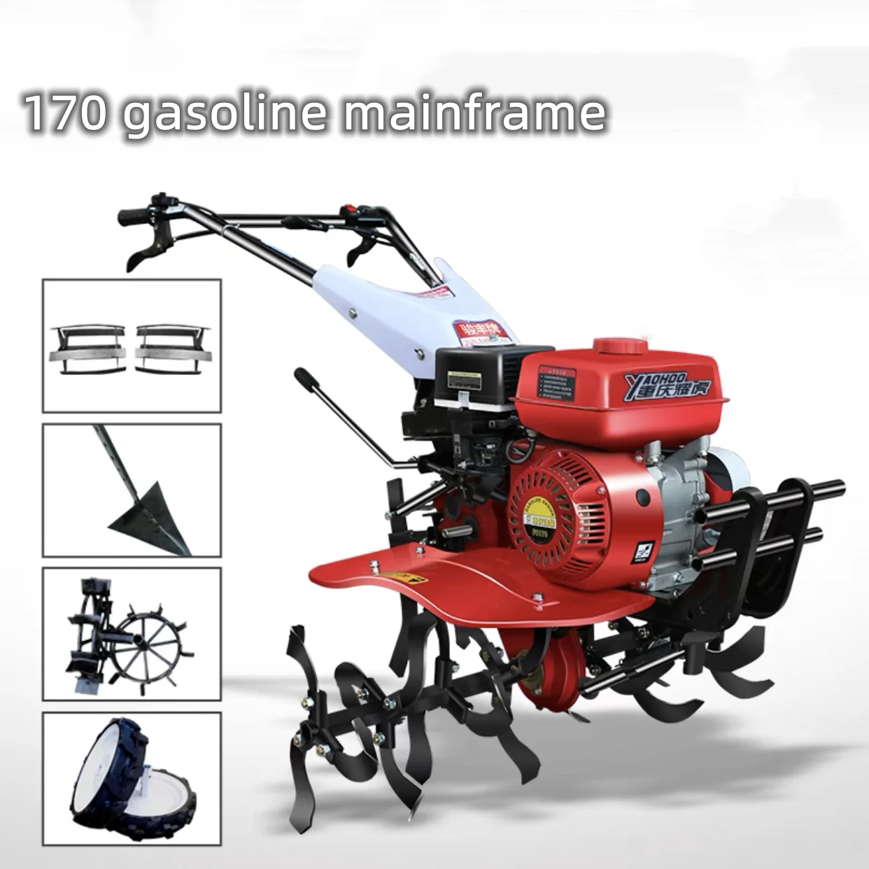 mini power tiller 7HP 9HP cultivator tiller machine attachments price agricultural gasoline diesel hand held tiller