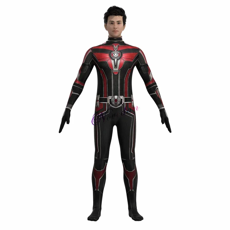 خارقة النمل رجل زي الكبار الاطفال كوانتومانيا تأثيري Antman و دبور قناع الهالوين خوذة بذلة ارتداءها Zentai البدلة