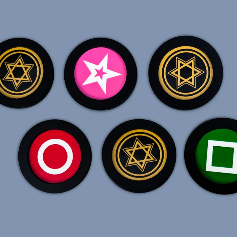 Chip di previsione dei virus ESP Previsione dei virus Predicazioni Semplici oggetti di scena magici da primo piano Illusioni performanti Espedienti Mentalismo