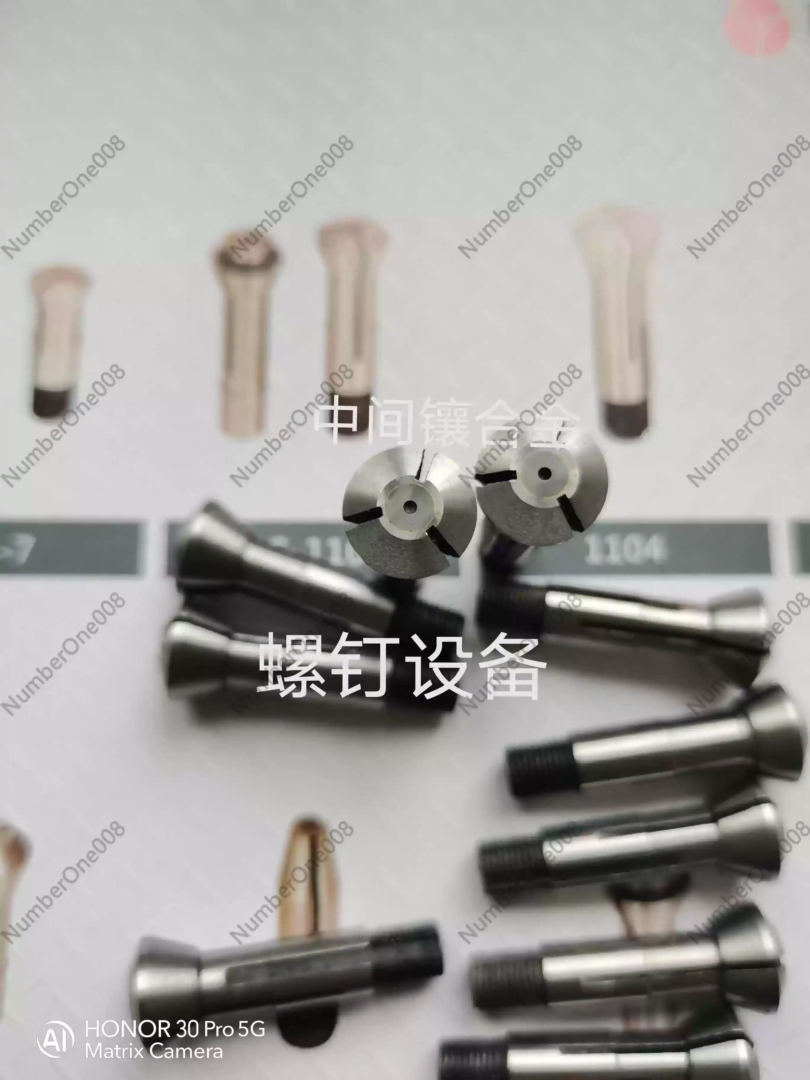 

20 pcs Spring Collets Collet for 8mm Watchmaker lathe C6104 High-carbon Steel Collet Chuck