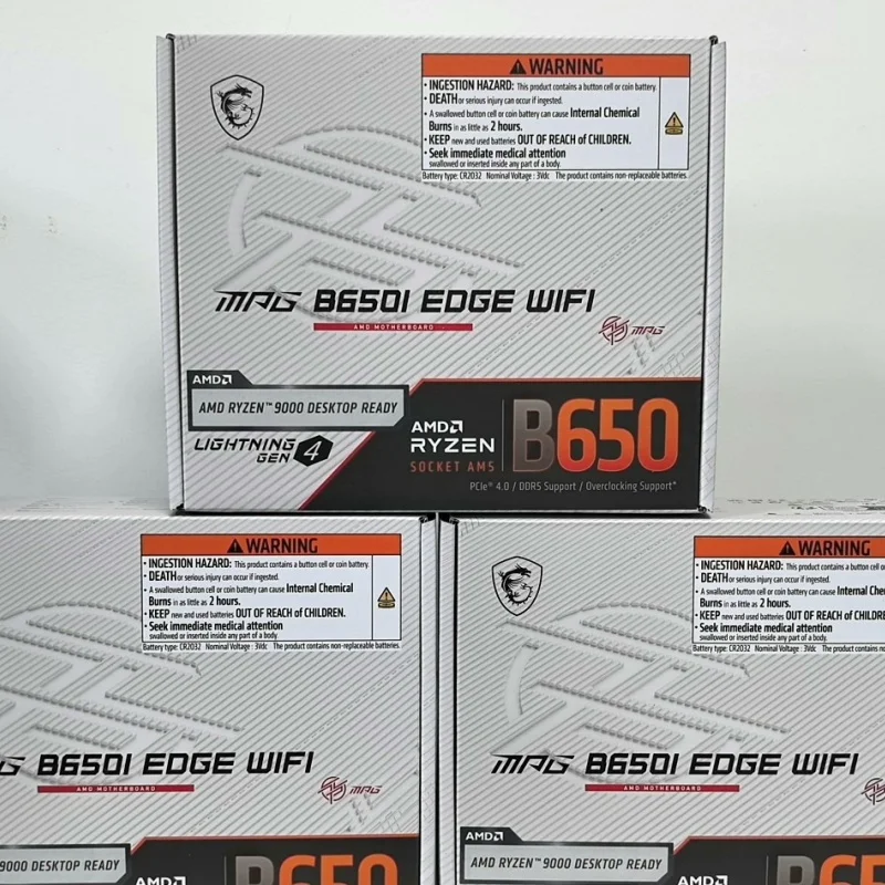 Wi-Fi MPG B650I EDGE 128 Go DDR5 AMD B650, prend en charge les processeurs AMD Ryzen 9000, 8000, 7000 Series, Nouveau