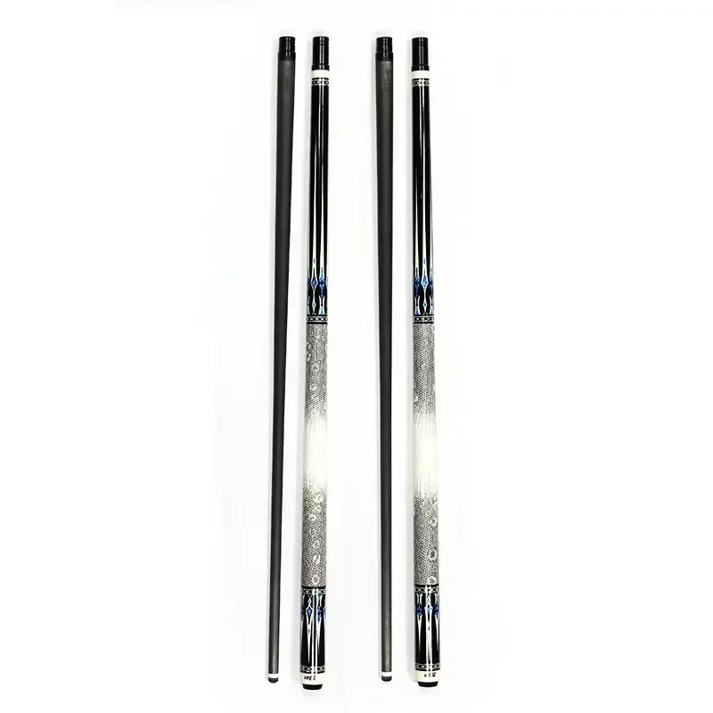 High Quality Handmade Carbon Fiber 12.5mm 1/2 Billiard Pool Cue For Sale