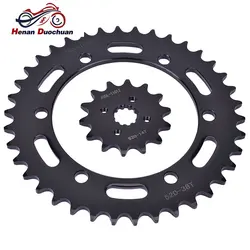 520 14T 38T Motorcycle Front Rear Sprocket Staring Wheel For HONDA CBR250 CBR 250R CBR 250RA CBR 250 2011-2013 520-14T 520-38T