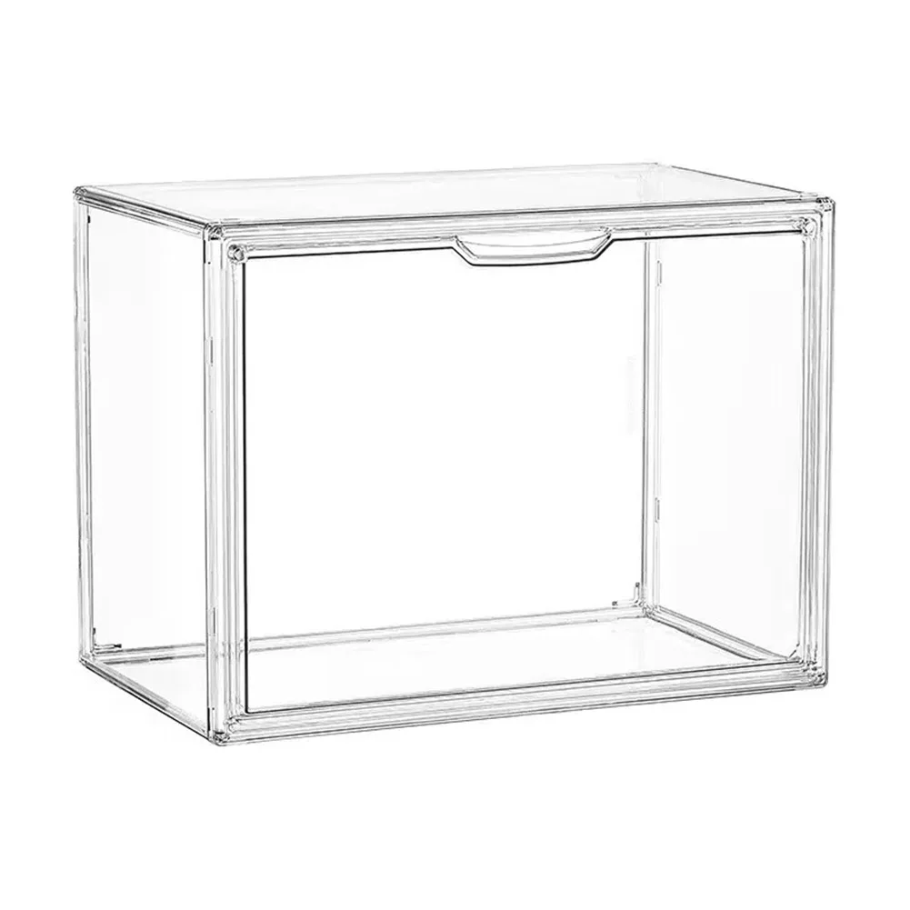 Transparent Stackable Greenhouse Magnetic Door Waterproof Clear Plastic Green House For Indoor Small Plants Window Sill Garden