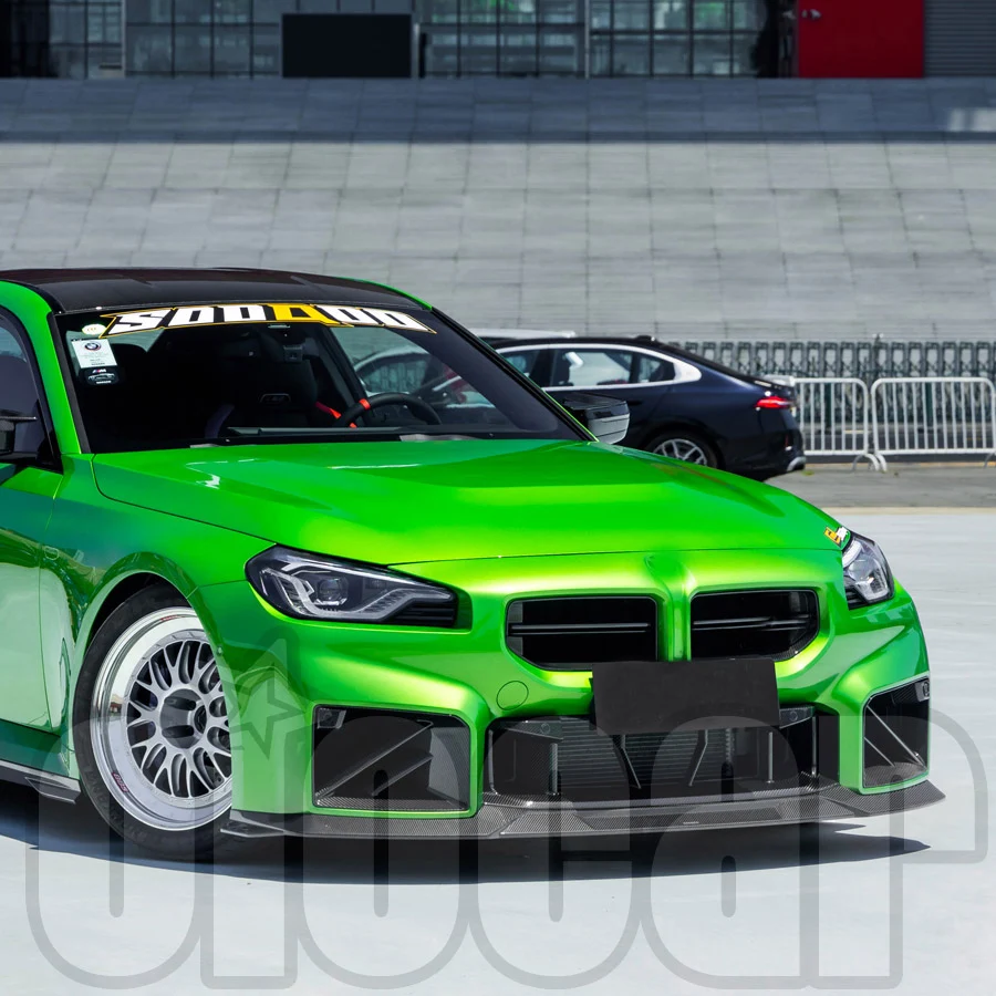 

New Type SQ-C Style Dry Carbon Front Lip Spoiler for BMW G87 M2