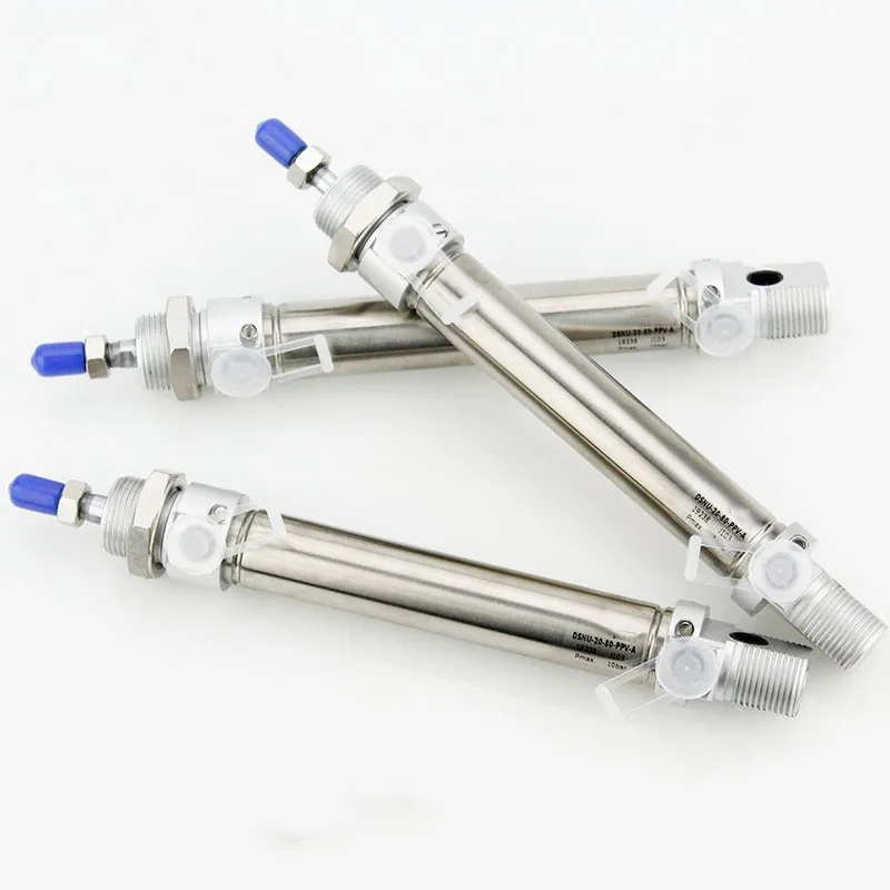 FSTO Cylinder Air Pneumatic Round Cylinder DSNU-20-10-15-20-25-32-40-50-80-100-PPV-A-P-A(DSNU-20-140-PPV-A)