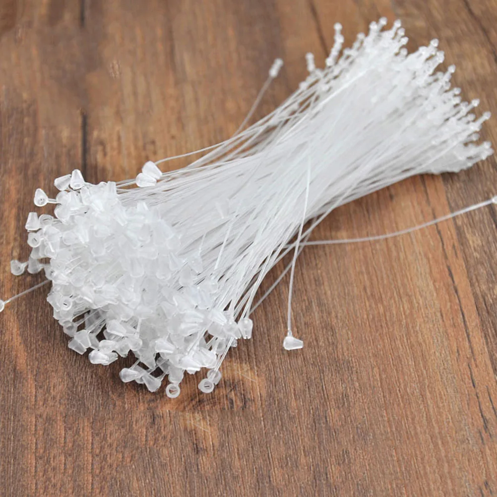 5000 قطعة البلاستيك البريدي العلاقات 8 سنتيمتر الأبيض الذاتي قفل رباط للكابل للملابس العلامات الأحذية الأمن السحابة سلك حبل أصحاب الحرفية الحبل #4