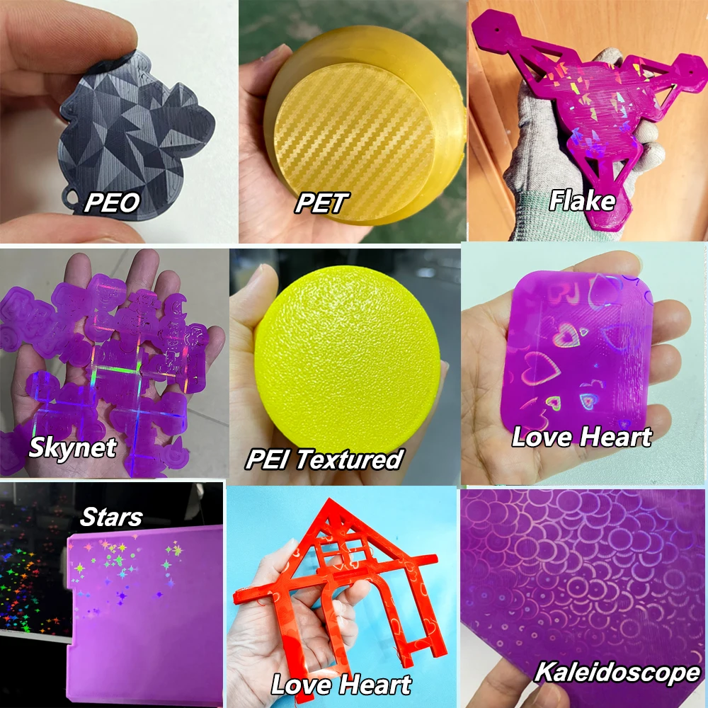 Arkusz PEI Kobra X do Anycubic Kobra X S1 Combo S1C, płyta robocza 264x276mm, dwustronna płyta robocza, arkusz PEO PET z włóknem węglowym. — zdjęcie produktu 2