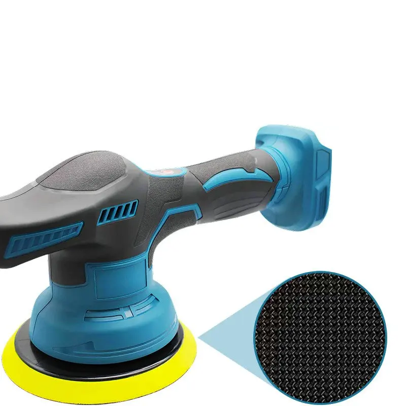 18-21V lithium battery wireless portable car paint waxing, polishing and polishing machine compatible with multiple tools