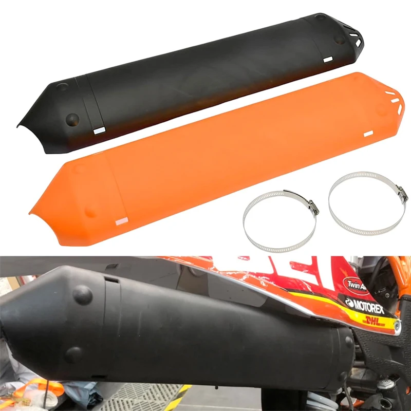Motorcycle Exhaust Tail Section Protective Cover for KTM EXC XC XCW 250 300 TPI Husqvarna TE 2020-2022 Modified Accessory