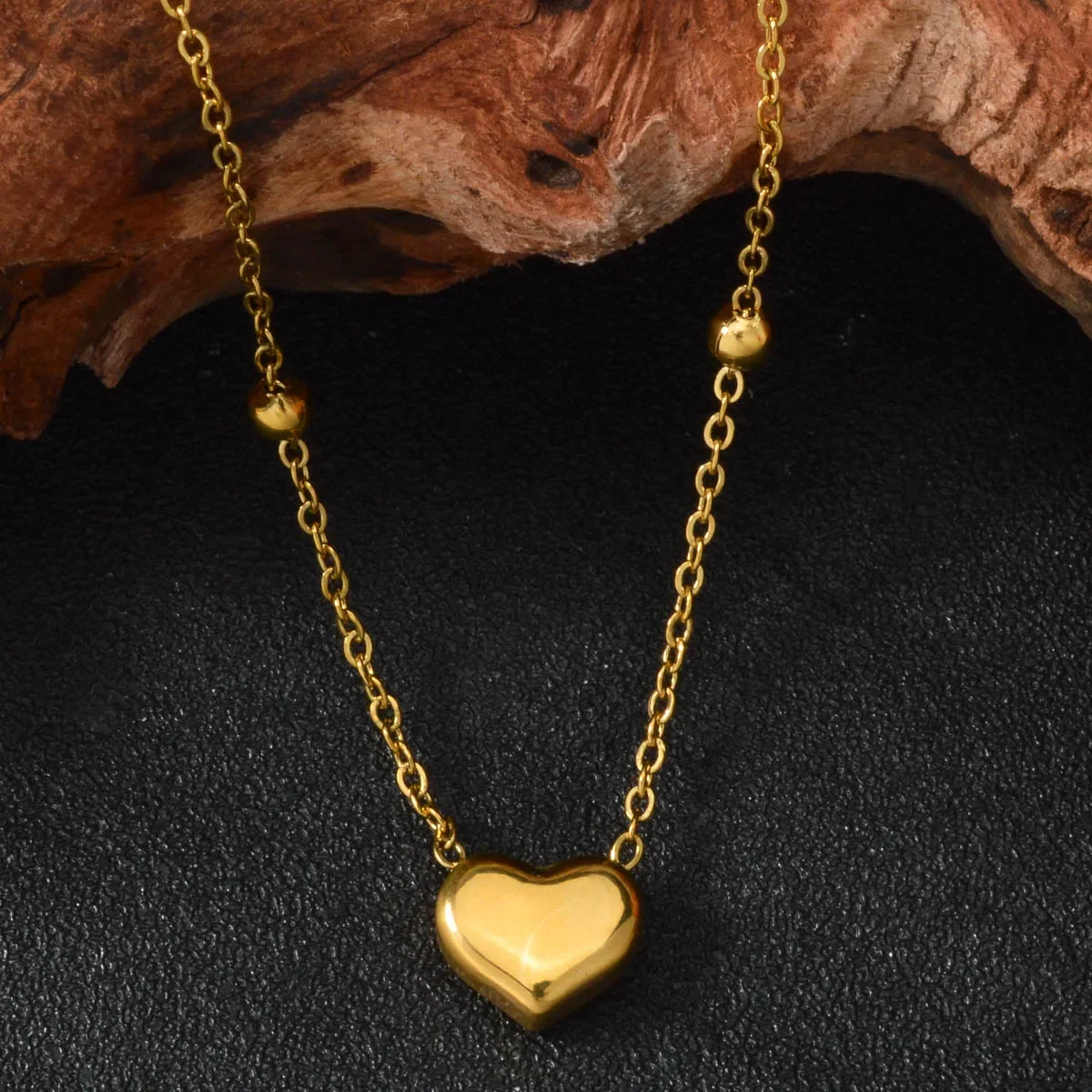 

Minimalist Stainless Steel Necklace for Women Men Simple Classic Jewelry Gift Birthday Valentine Anniversary Christmas Present