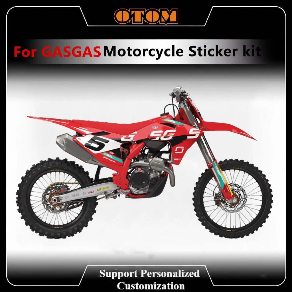 

OTOM Motorcycle Graphics Decal for GASGAS EC MC 2024 2025 2026 Glossy Underground Sticker Kit